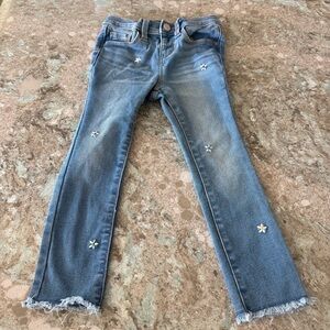 Old Navy Rockstar Jeggings 4T Embroidered Flowers